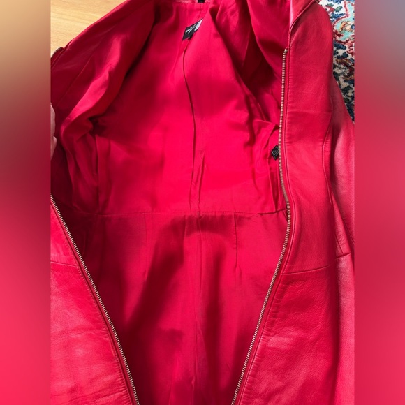 Authentic Vintage Michael Hoban North Beach Leather Dress XS - Picture 6 of 9